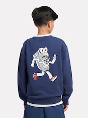New Balance Blue Kids Sneaker Guy Crew Sweatshirt - Image 3 of 10