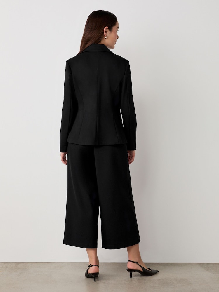 Finery Black Jules Ponte Jersey Blazer - Image 2 of 4