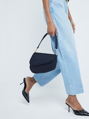 Черный - River Island сумка через плечо с монограммой - Изображение 1 из 6