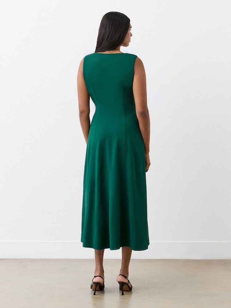Finery Adele Bottle Ponte Jersey Midi Dress - Image 4 of 4