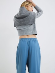 River Island Blue Wide Leg Trousers - Image 4 of 6