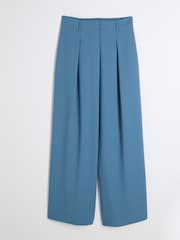 River Island Blue Wide Leg Trousers - Image 5 of 6