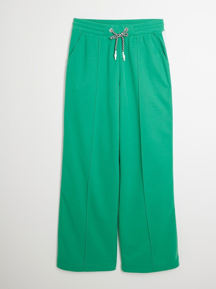 River Island Green Side Stripe Wide Leg Joggers - Image 5 of 6