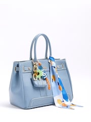 River Island Blue Charm Tote Bag - Image 3 of 6