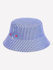 Boden Blue Bucket 100% Cotton Hat - Image 1 of 1