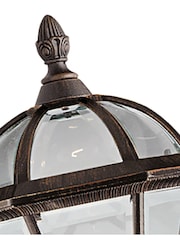 Searchlight Rustic Brown Heritage Outdoor Post Light - Image 4 of 4