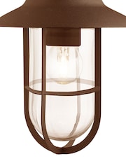 Searchlight Brown Manhattan Outdoor Wall Light - Image 4 of 4