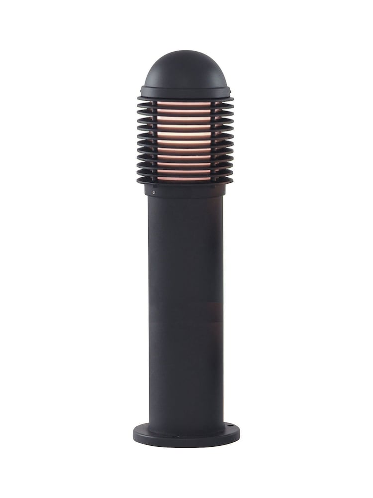 Searchlight Black Lancelot Small Outdoor Post Light - Image 2 of 4