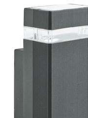 Searchlight Black Durham Rectangle LED Outdoor Wall Light - Image 4 of 4