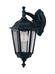 Searchlight Black Luna Outdoor Wall Light - Image 2 of 4
