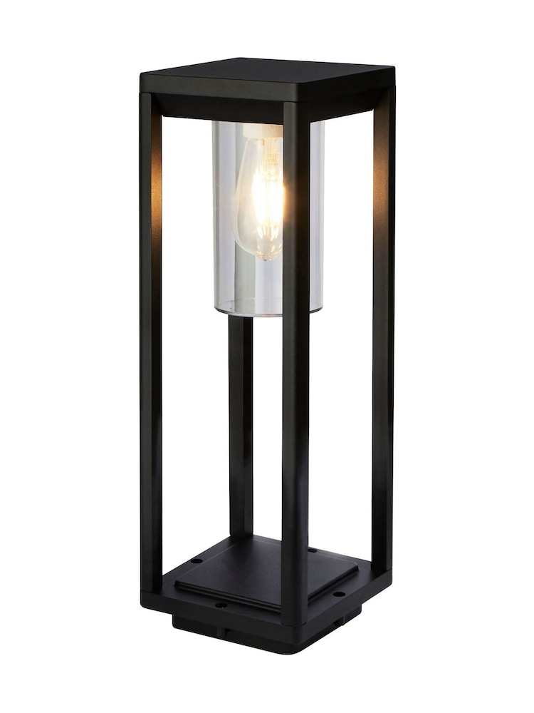 Searchlight Matt Black Blackstone Small Outdoor Post Light - Image 2 of 4