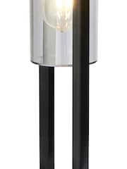 Searchlight Matt Black Blackstone Small Outdoor Post Light - Image 4 of 4