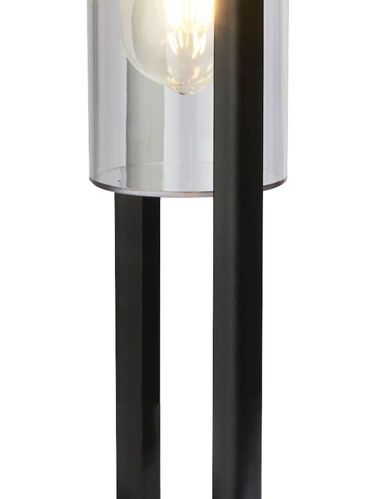 Searchlight Matt Black Blackstone Small Outdoor Post Light - Image 4 of 4