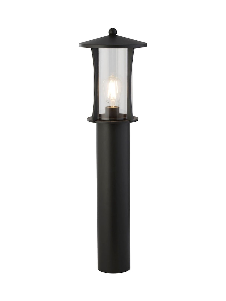 Searchlight Black and Clear Cyprus Outdoor Post - Image 2 of 4