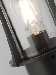 Searchlight Black and Clear Cyprus Outdoor Post - Image 4 of 4