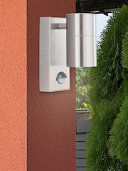 Searchlight Stainless Steel Liberty Single Outdoor Wall Light - Image 1 of 2