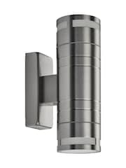 Searchlight Stainless Steel Liberty Outdoor Wall Light - Image 3 of 3