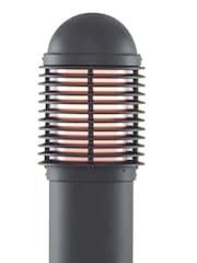 Searchlight Matt Black Lancelot Outdoor Post Light - Image 4 of 4