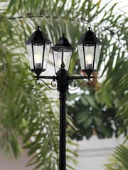 Searchlight Black Luna Outdoor Post Light - Image 1 of 3