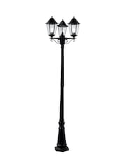 Searchlight Black Luna Outdoor Post Light - Image 2 of 3