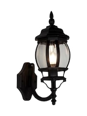 Searchlight Black Aslan Outdoor Wall Light - Image 2 of 4