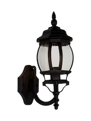 Searchlight Black Aslan Outdoor Wall Light - Image 3 of 4