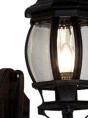 Searchlight Black Aslan Outdoor Wall Light - Image 4 of 4
