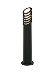 Searchlight Matt Black Lancelot Angle Outdoor Post Light - Image 2 of 4