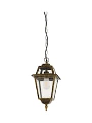 Searchlight Black and Gold Cannes Pendant Lantern - Image 3 of 4