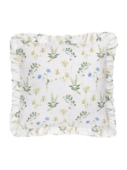 Wylder White Meadow Fibre Filled Cushion - Image 2 of 7