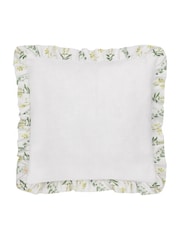 Wylder White Meadow Fibre Filled Cushion - Image 3 of 7