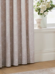 Wylder Natural Bella Eyelet Curtains - Image 2 of 4