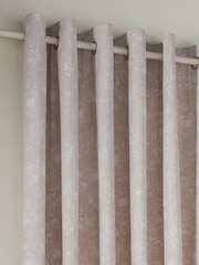 Wylder Natural Bella Eyelet Curtains - Image 3 of 4