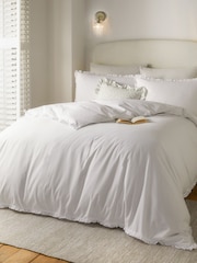Wylder White Tilly Duvet Set - Image 1 of 3