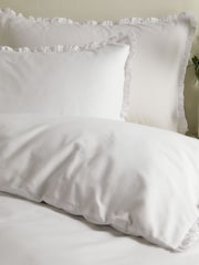 Wylder White Tilly Duvet Set - Image 2 of 3