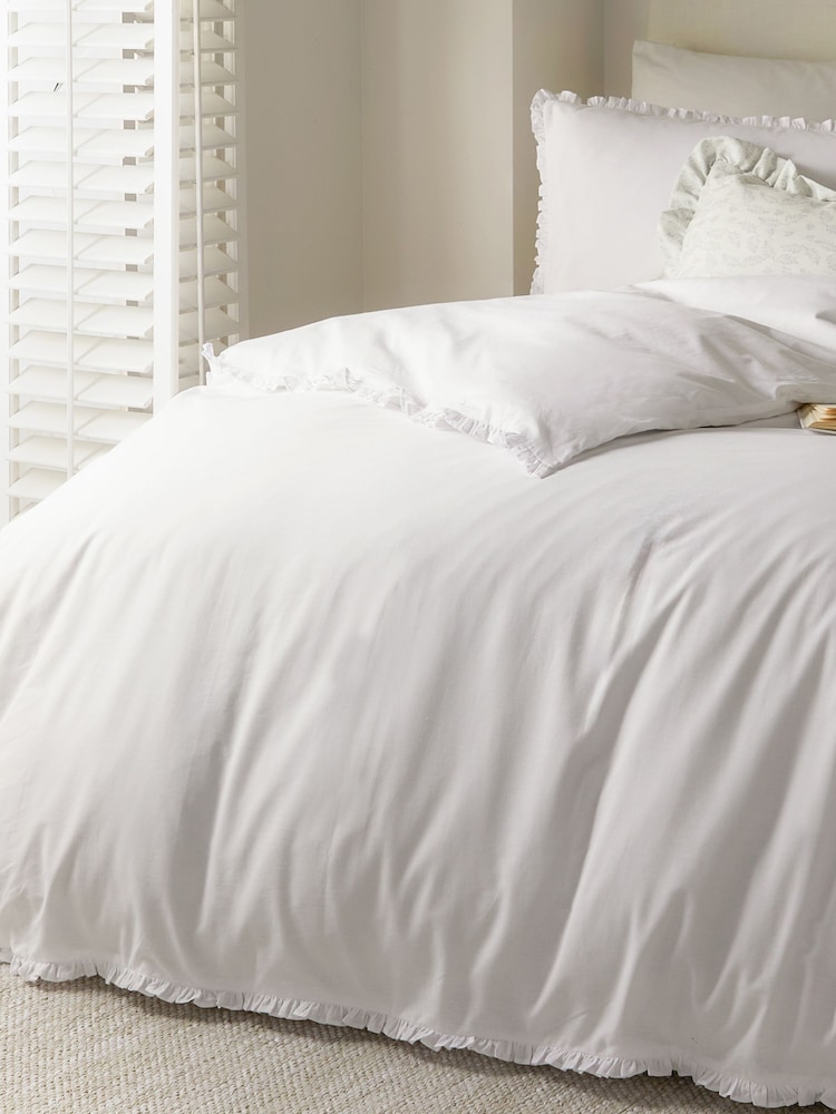 Wylder White Tilly Duvet Set - Image 3 of 3