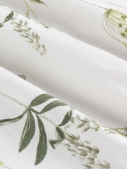 Wylder White Meadow Pencil Pleat Curtains - Image 6 of 7