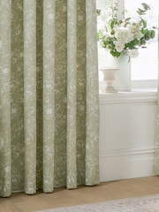 Wylder Sage Bella Eyelet Curtains - Image 4 of 7