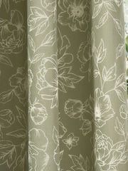 Wylder Sage Bella Eyelet Curtains - Image 5 of 7