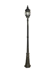 Searchlight Black Aslan Outdoor Post Light - Image 2 of 4