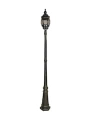 Searchlight Black Aslan Outdoor Post Light - Image 3 of 4