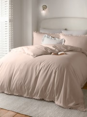 Wylder Blush Pink Tilly Duvet Set - Image 1 of 3