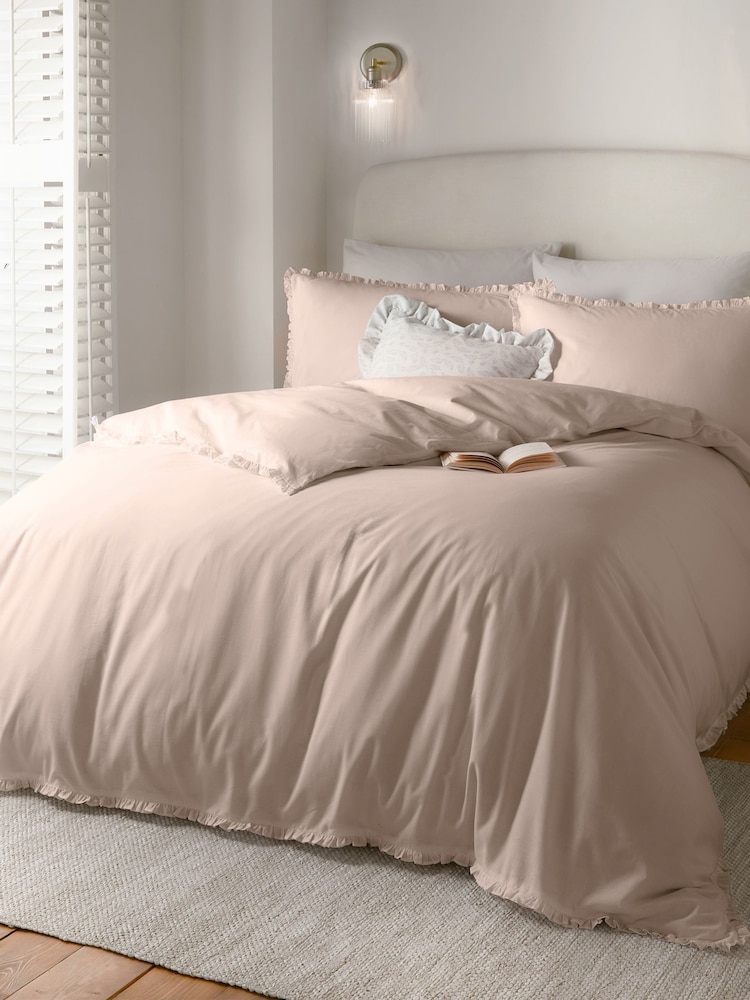 Wylder Blush Pink Tilly Duvet Set - Image 1 of 3