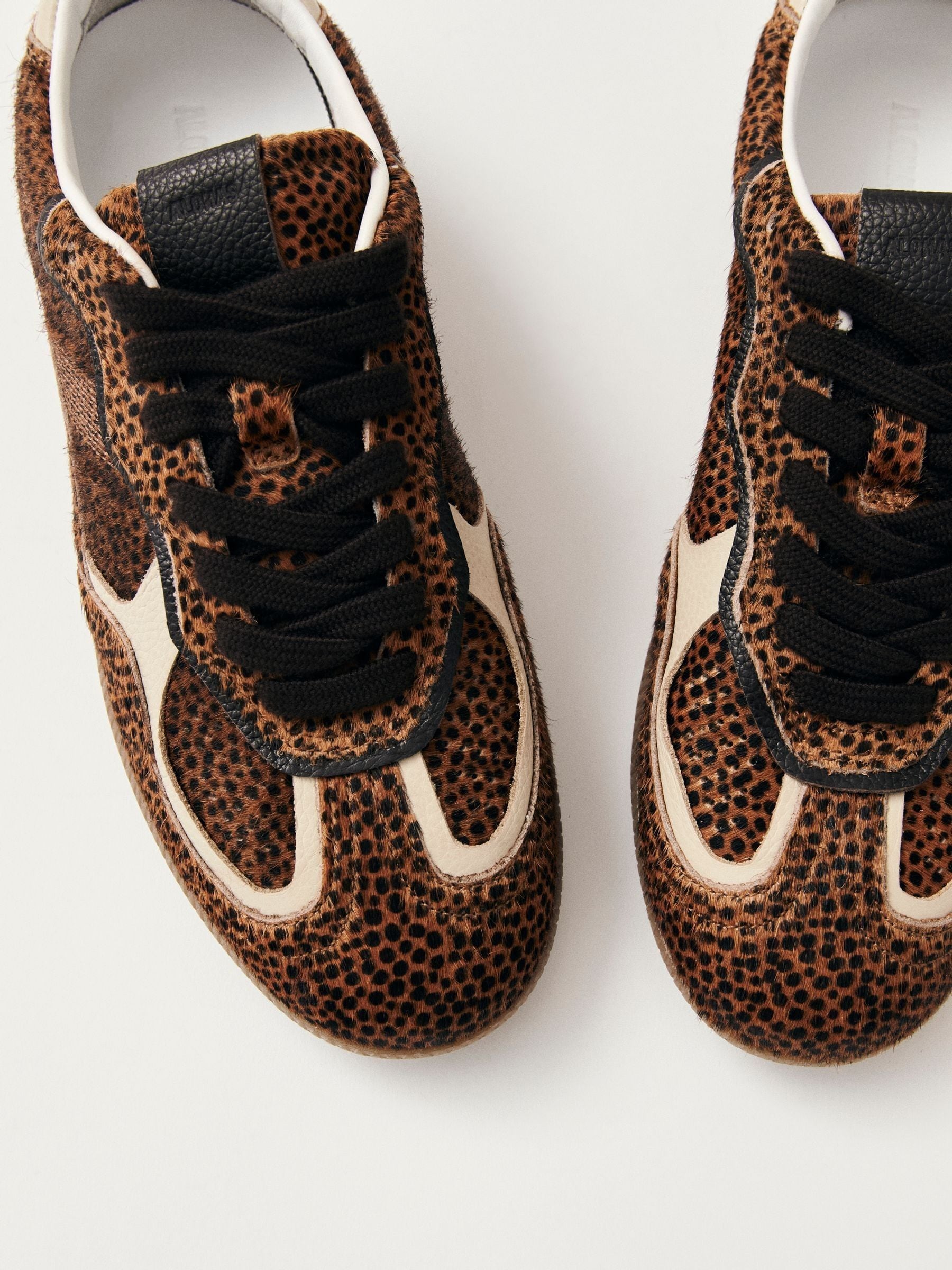 Buy Alohas Leopard Tb 490 Rife Shimmer Leather Trainers from the