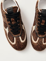 Alohas Leopard Tb 490 Rife Shimmer Leather Sneakers - Image 6 of 7