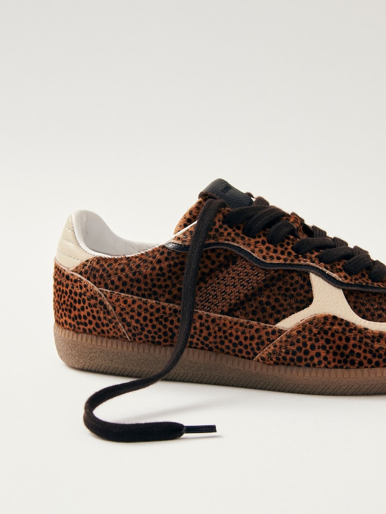 Alohas Leopard Tb 490 Rife Shimmer Leather Sneakers - Image 7 of 7