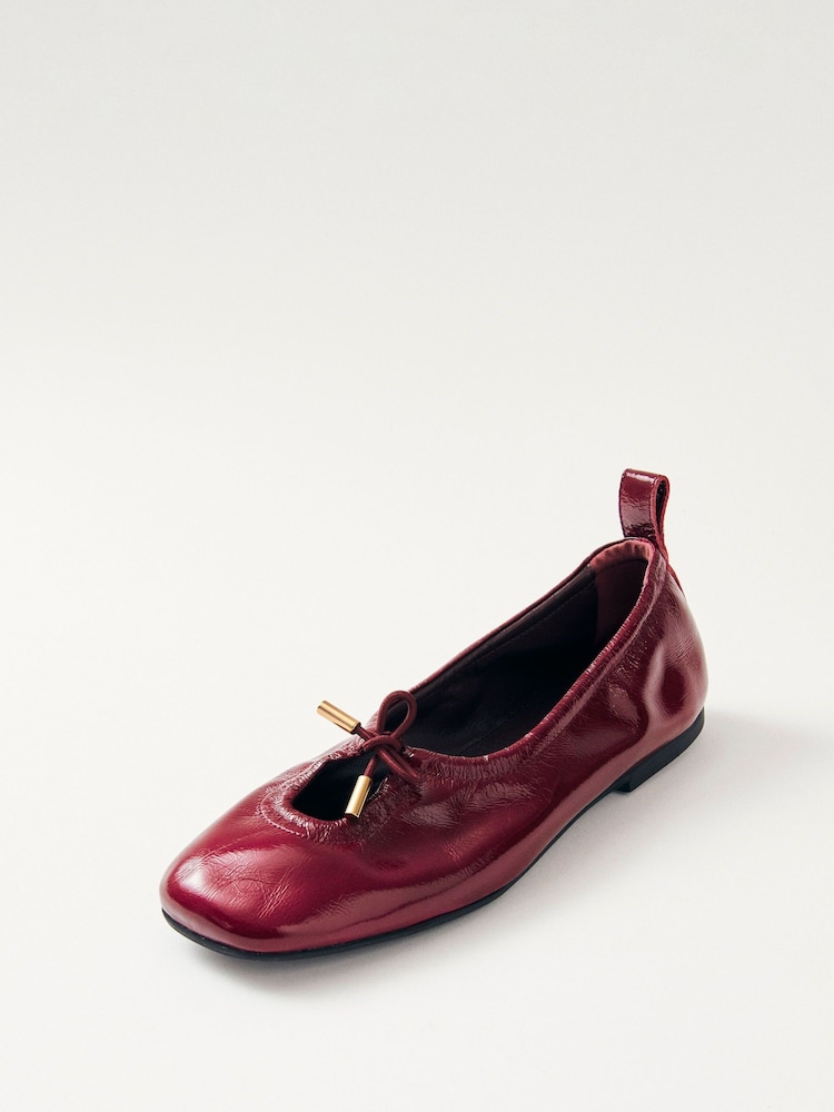 Alohas Onix Rosalind Leather Ballet Shoes - Image 2 of 5 Alohas Onix Rosalind Leather Ballet Shoes - Image 2 of 5