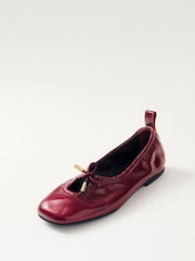 Alohas Onix Rosalind Leather Ballet Shoes - Image 3 of 4