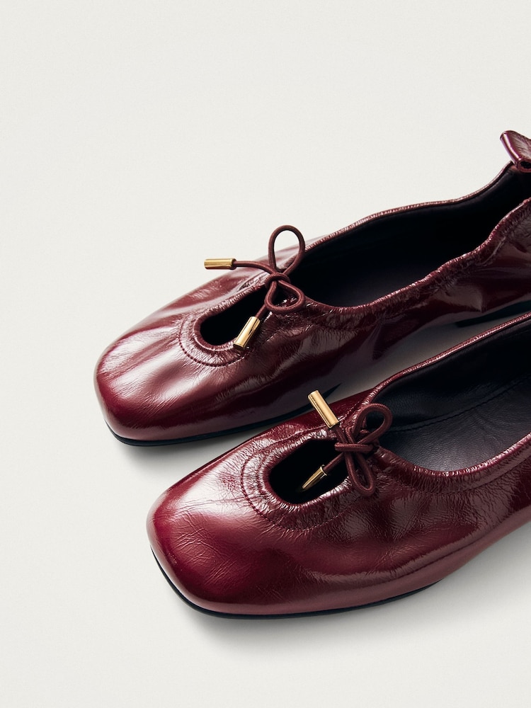 Alohas Onix Rosalind Leather Ballet Shoes - Image 4 of 4