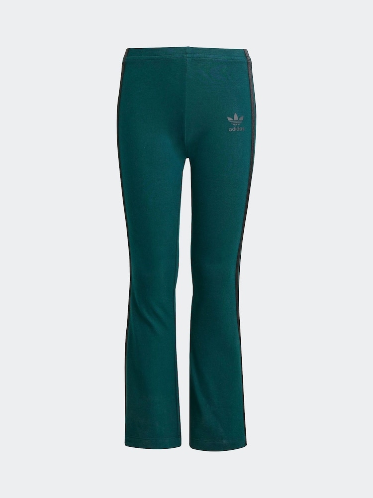 adidas Originals Green Loose Little Kids Sweatshirt and Flared Leggings Set - Image 10 of 10 adidas Originals Green Loose Little Kids Sweatshirt and Flared Leggings Set - Image 10 of 10